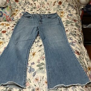 a.n.a Light Blue Flare Jeans